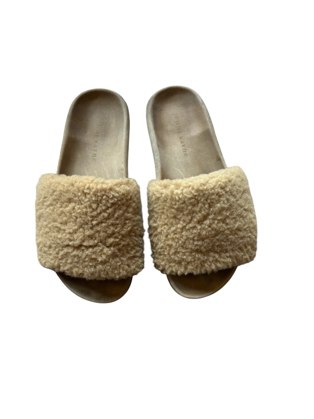 Jenni Kayne Shearling Slide Sandal Sz 36